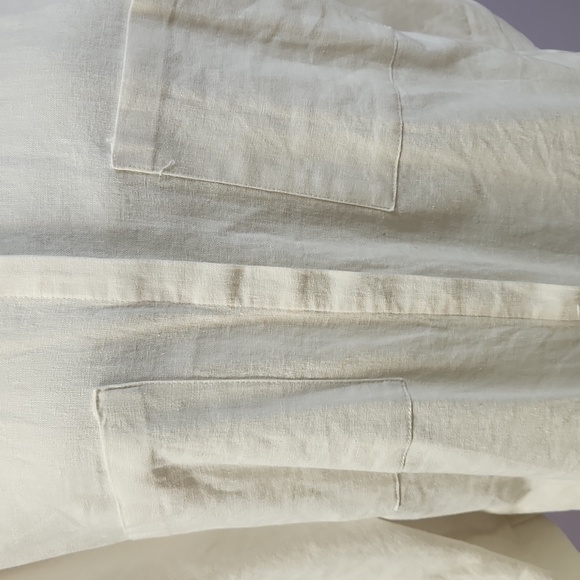 linen button up blouse - Picture 4 of 12